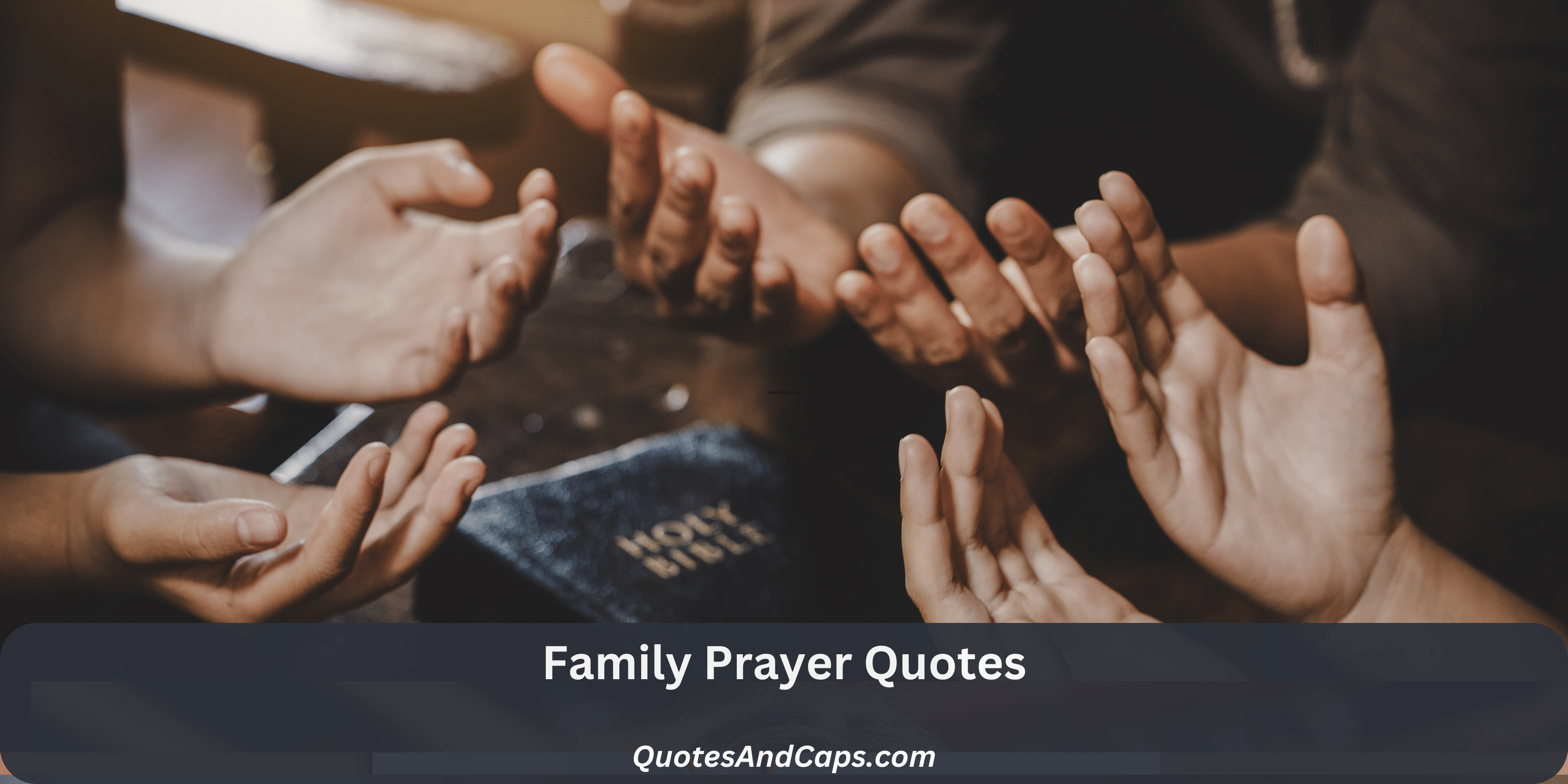 Family Prayer Quotes