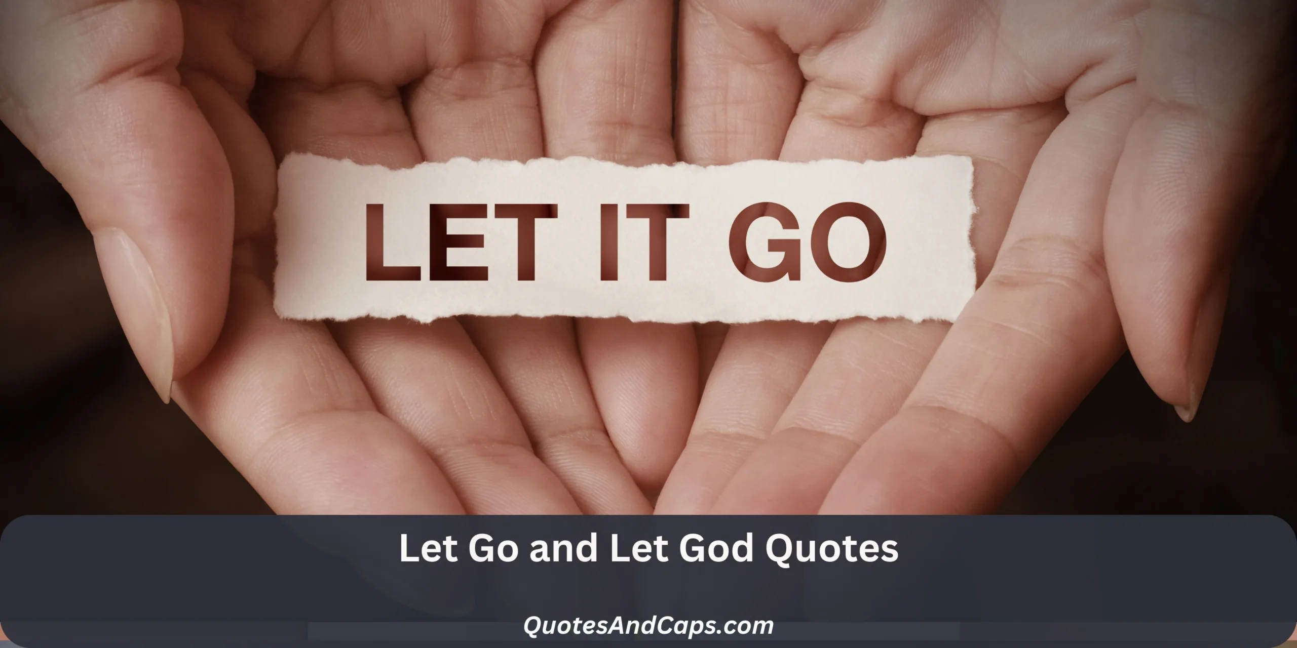 Let Go And Let God Quotes