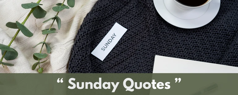 Sunday Quotes